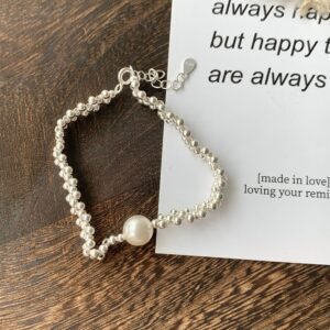S925 Pearl Double-Layer Bracelet