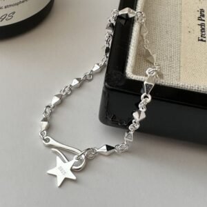 S925 Silver Star Bracelet